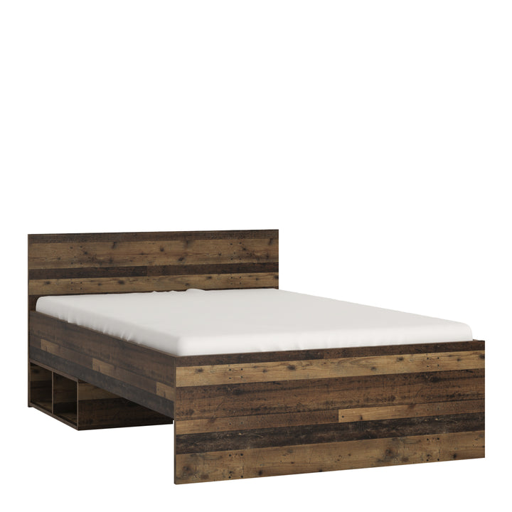 Brooklyn Small Single Bed Frame 120cm (4ft) in Walnut Finish