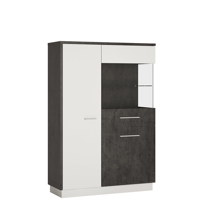 Zingaro Low Display Cabinet Right Hand