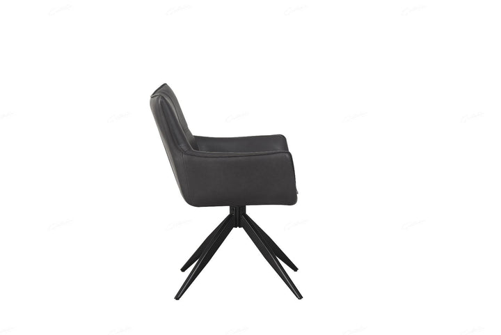Franca Chair - Dark Grey PU