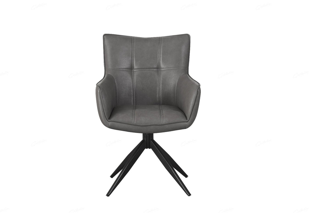 Franca Chair - Storm Grey PU