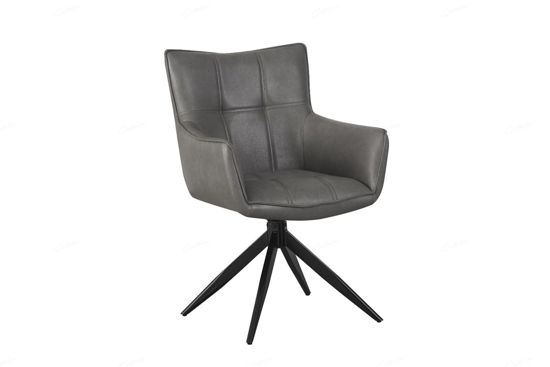 Franca Chair - Storm Grey PU