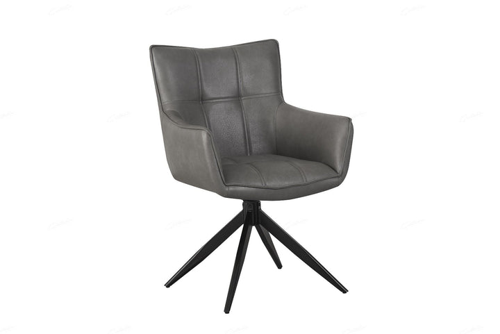 Franca Chair - Storm Grey PU