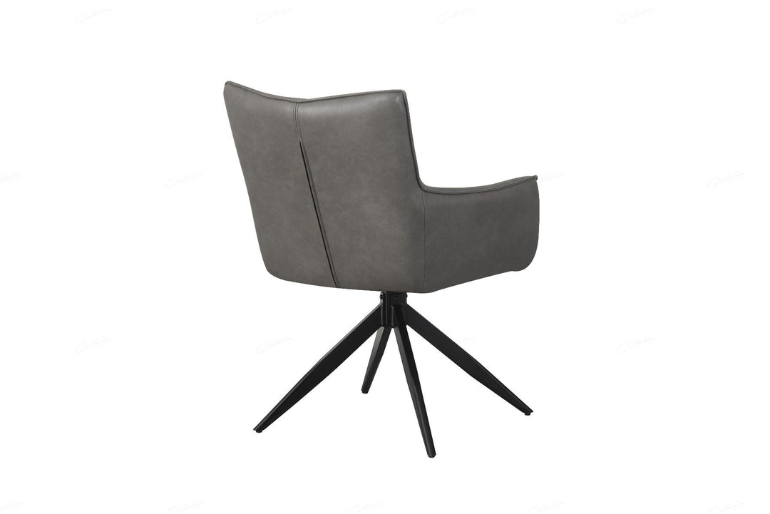 Franca Chair - Storm Grey PU