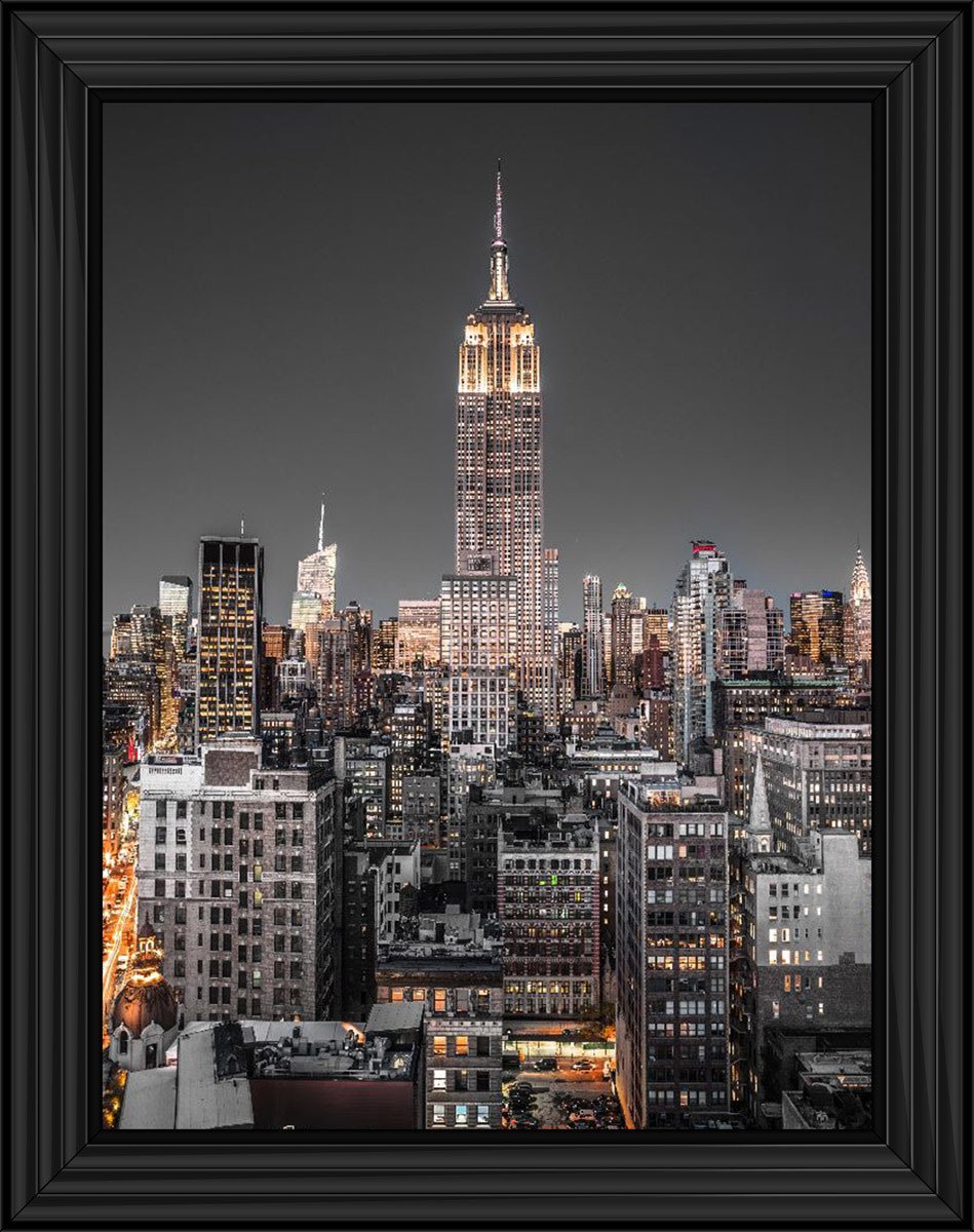 FTBR1582 Empire State at Night in New york