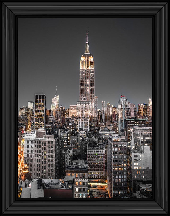 FTBR1582 Empire State at Night in New york