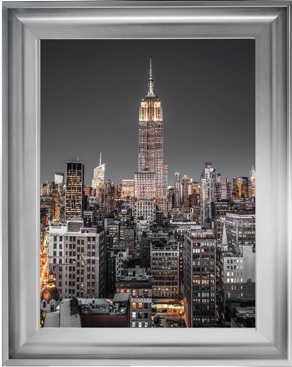 FTBR1582 Empire State at Night in New york