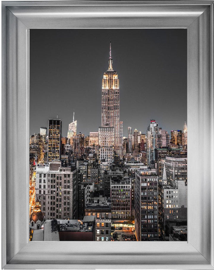 FTBR1582 Empire State at Night in New york