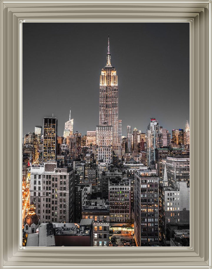 FTBR1582 Empire State at Night in New york