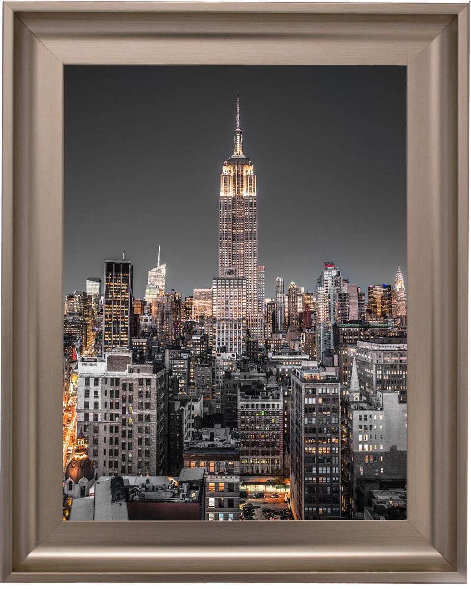 FTBR1582 Empire State at Night in New york