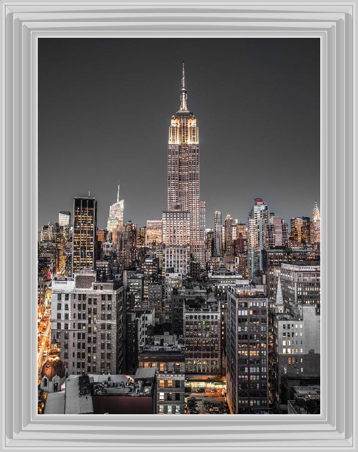 FTBR1582 Empire State at Night in New york
