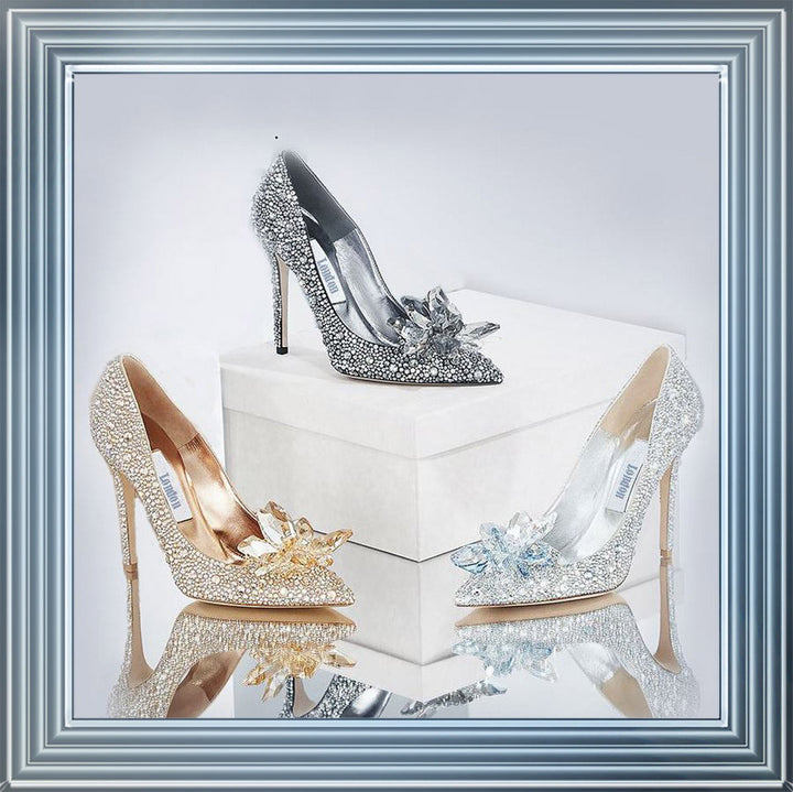 FS110 INSPIRED JEWELLED SHOES GLAMOUR