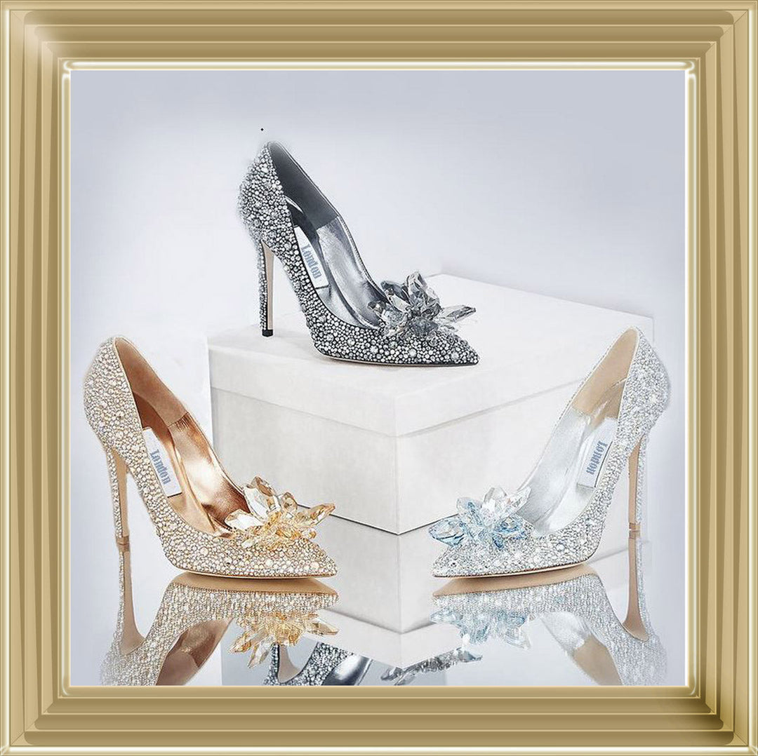 FS110 INSPIRED JEWELLED SHOES GLAMOUR