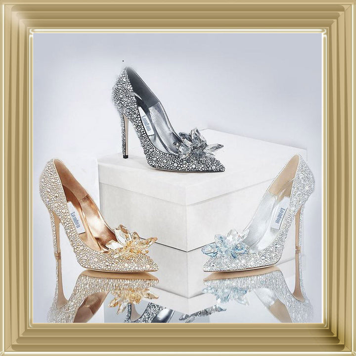 FS110 INSPIRED JEWELLED SHOES GLAMOUR