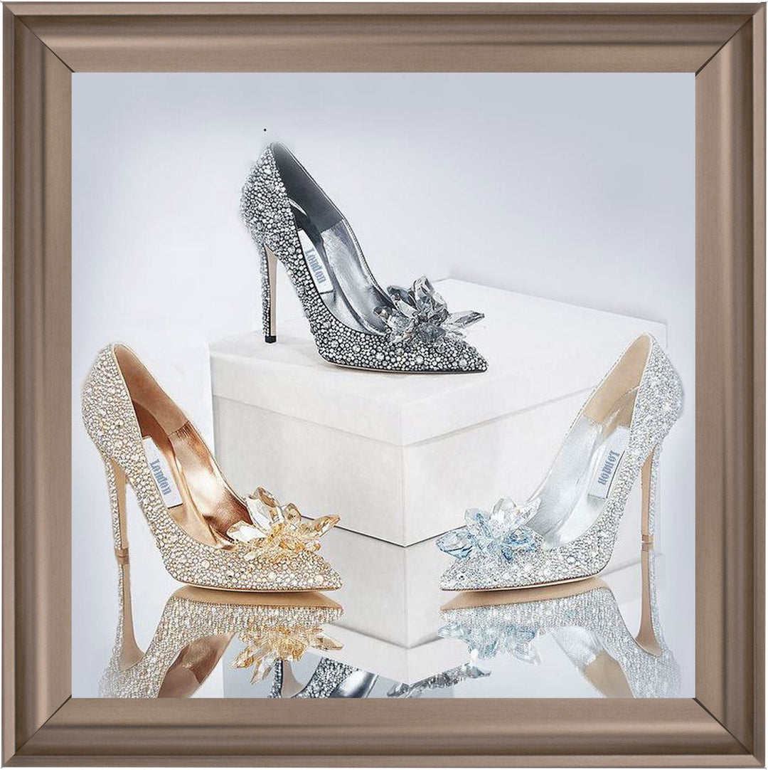 FS110 INSPIRED JEWELLED SHOES GLAMOUR