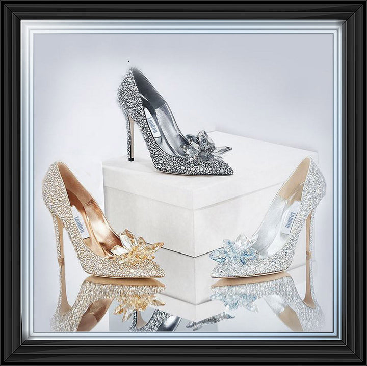FS110 INSPIRED JEWELLED SHOES GLAMOUR