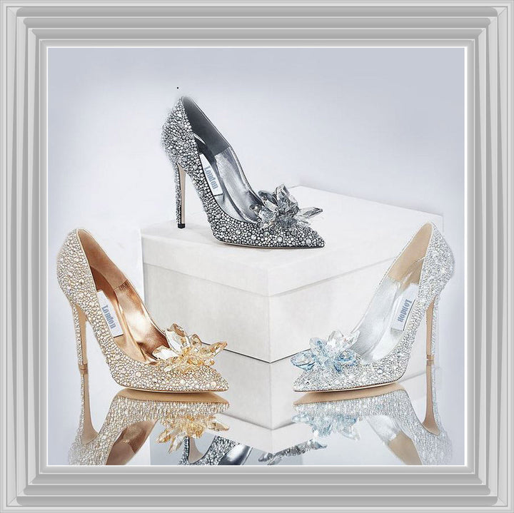 FS110 INSPIRED JEWELLED SHOES GLAMOUR