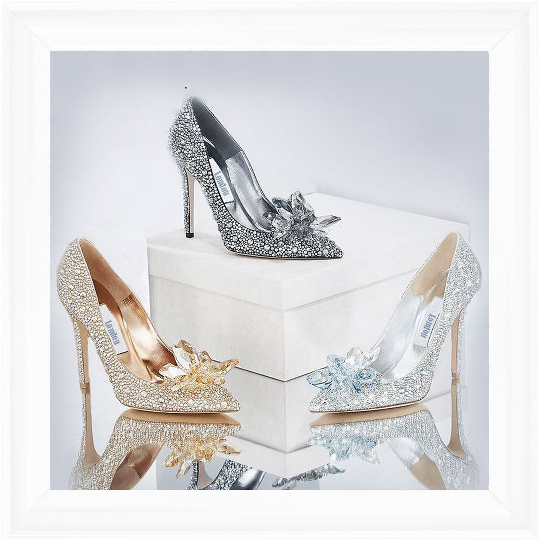 FS110 INSPIRED JEWELLED SHOES GLAMOUR