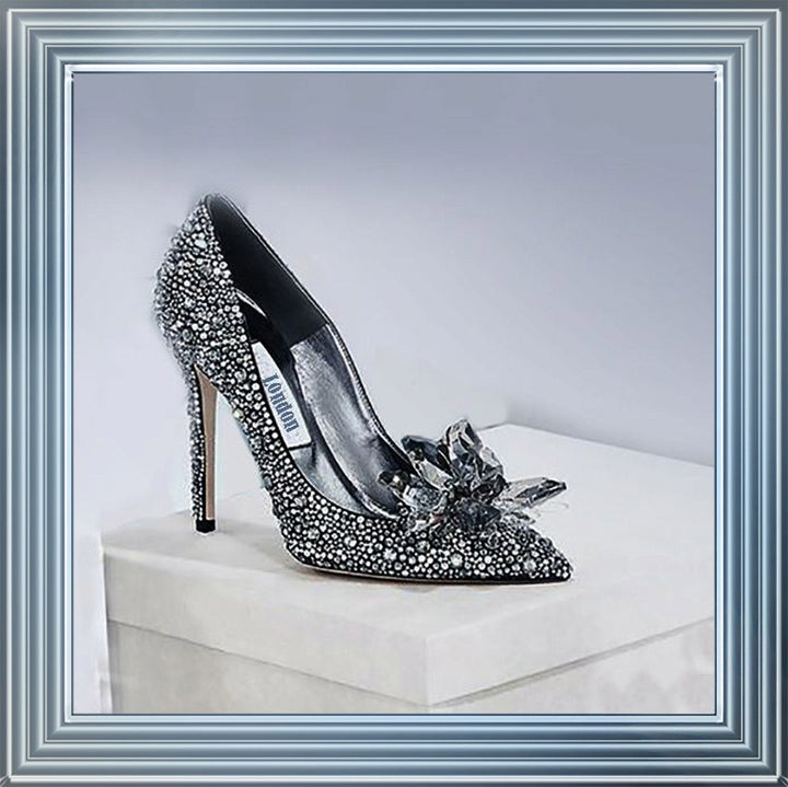 FS028 INSPIRED JEWELLED SHOE GLAMOUR