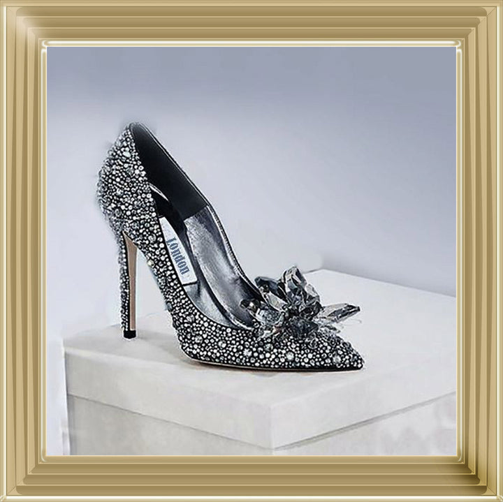 FS028 INSPIRED JEWELLED SHOE GLAMOUR