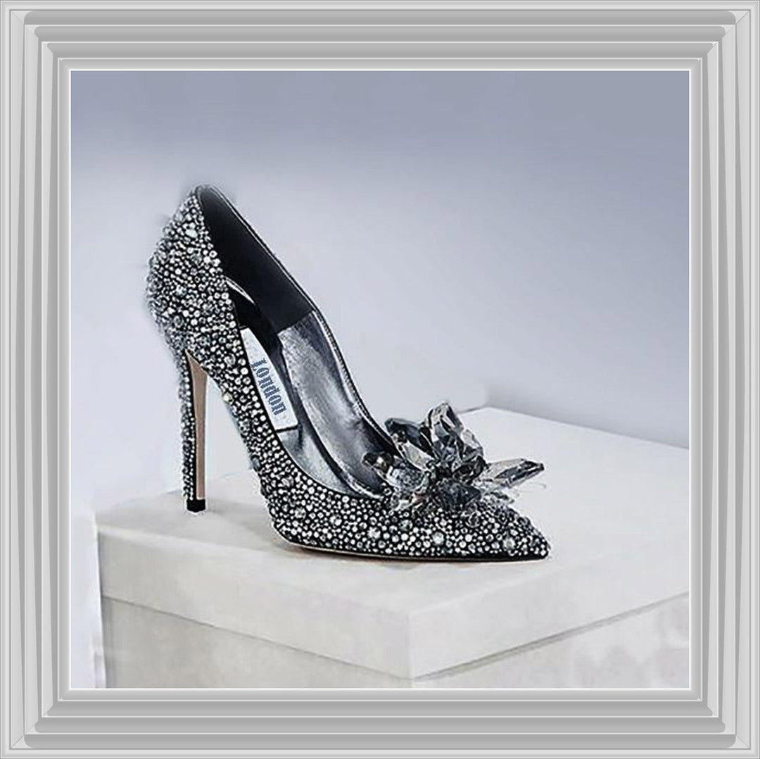 FS028 INSPIRED JEWELLED SHOE GLAMOUR