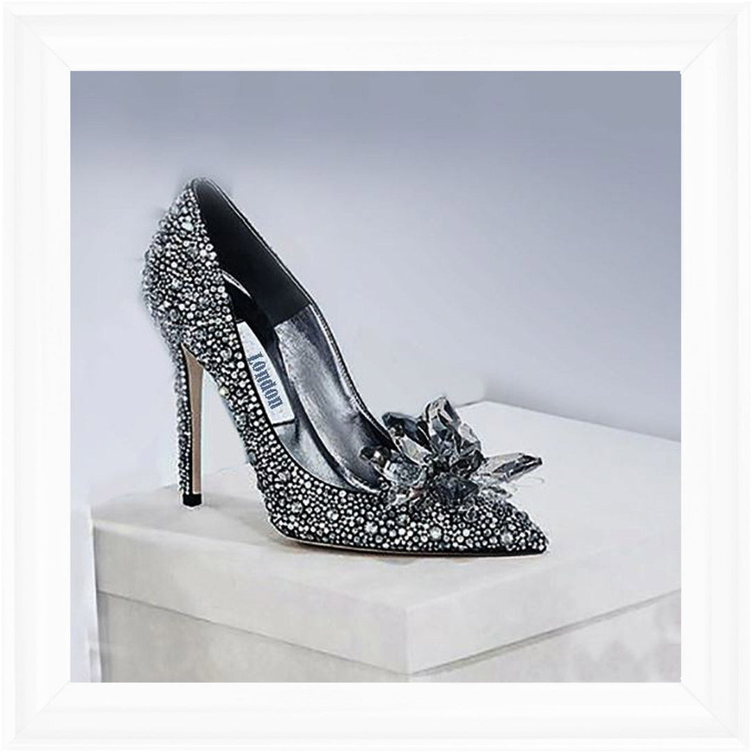 FS028 INSPIRED JEWELLED SHOE GLAMOUR