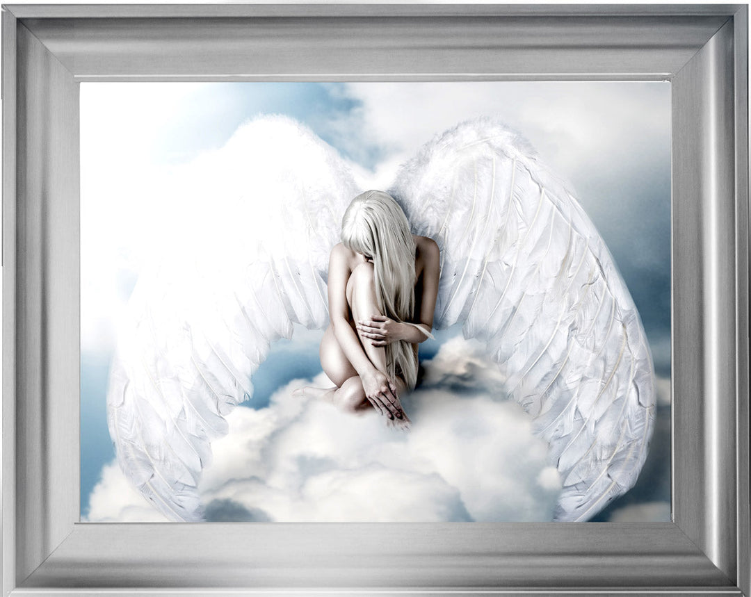 White cloud angel