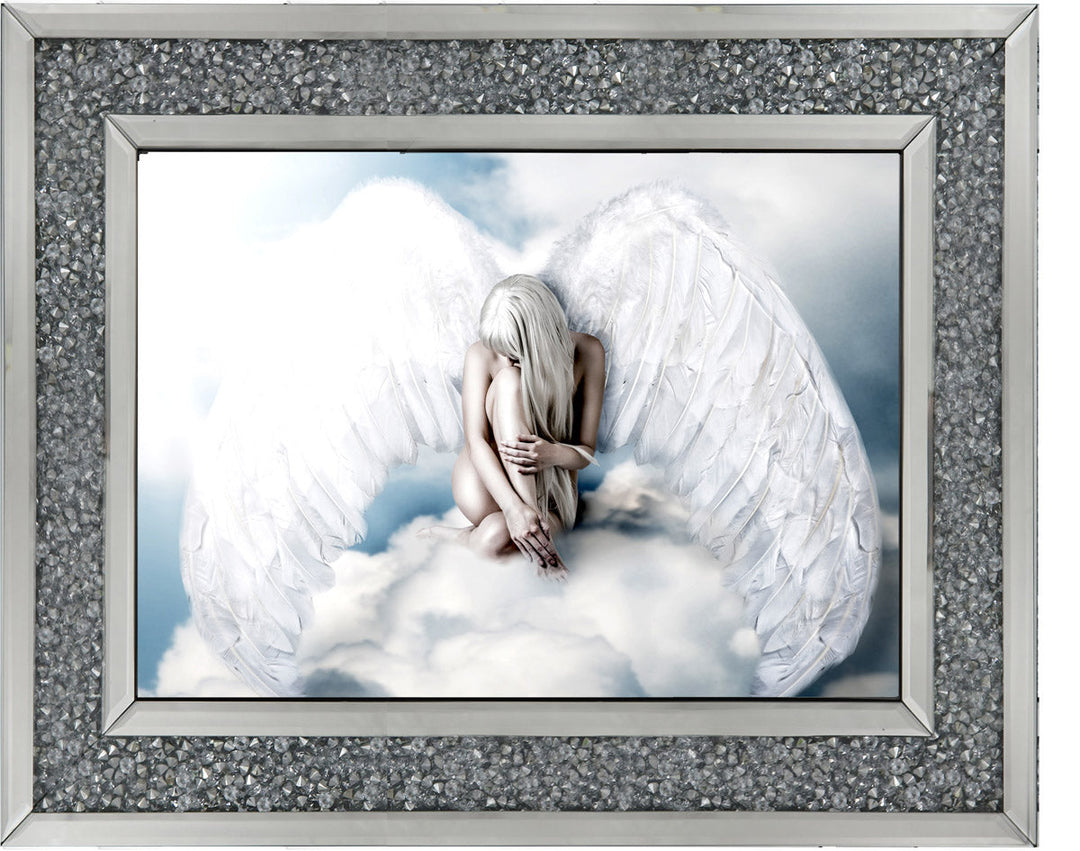 White cloud angel