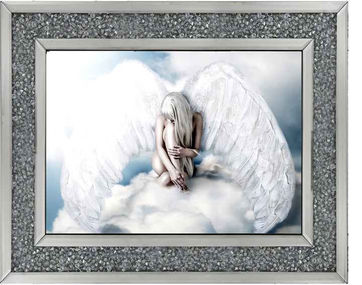 White cloud angel