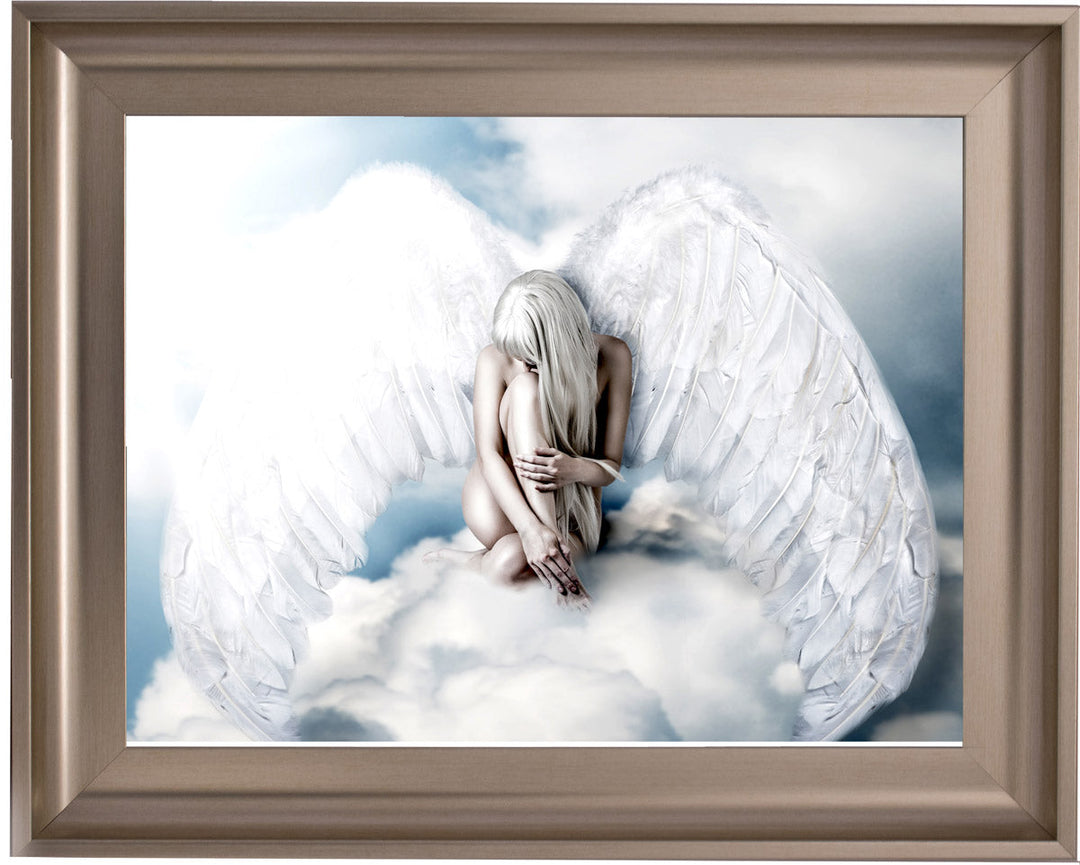 White cloud angel