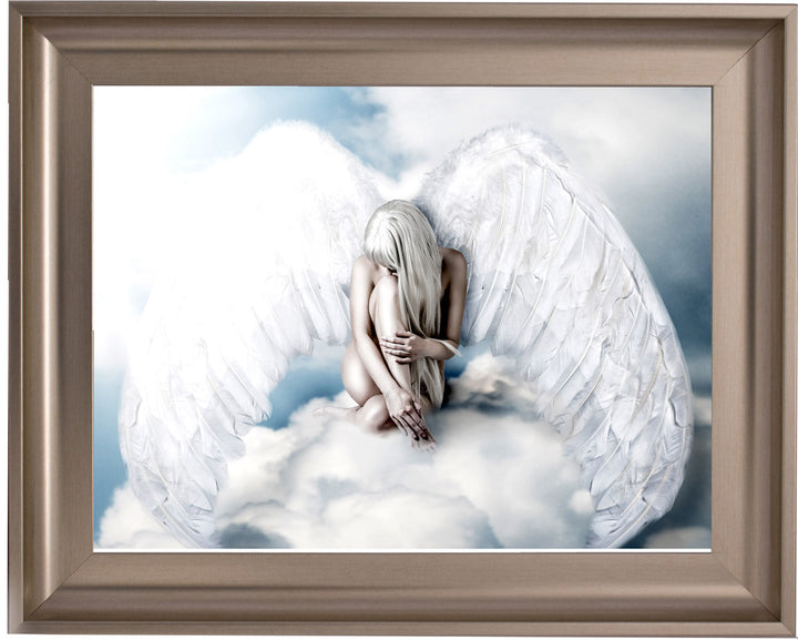 White cloud angel