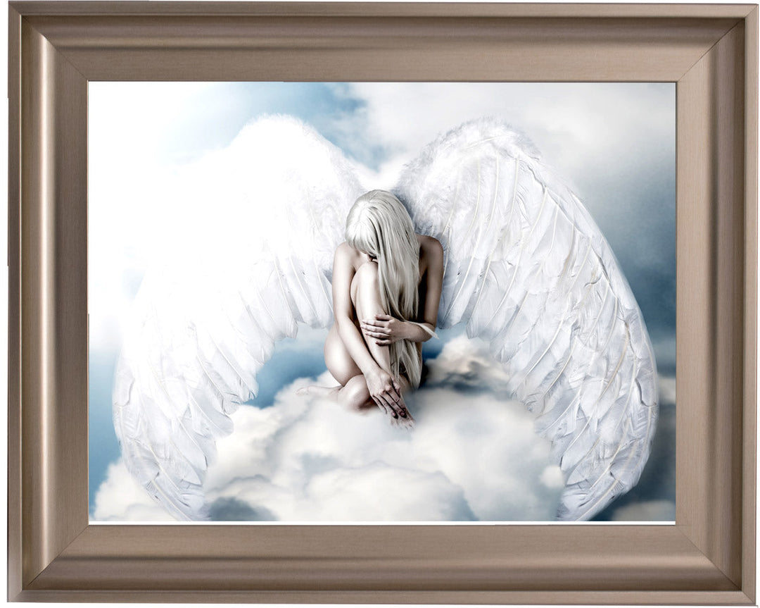 White cloud angel