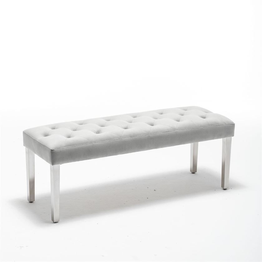 Knightsbridge BENCH - DOVE GREY