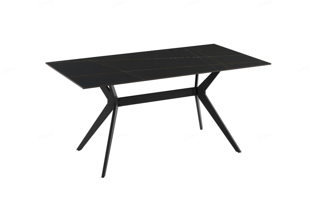 Livia Table Black Sintered Stone