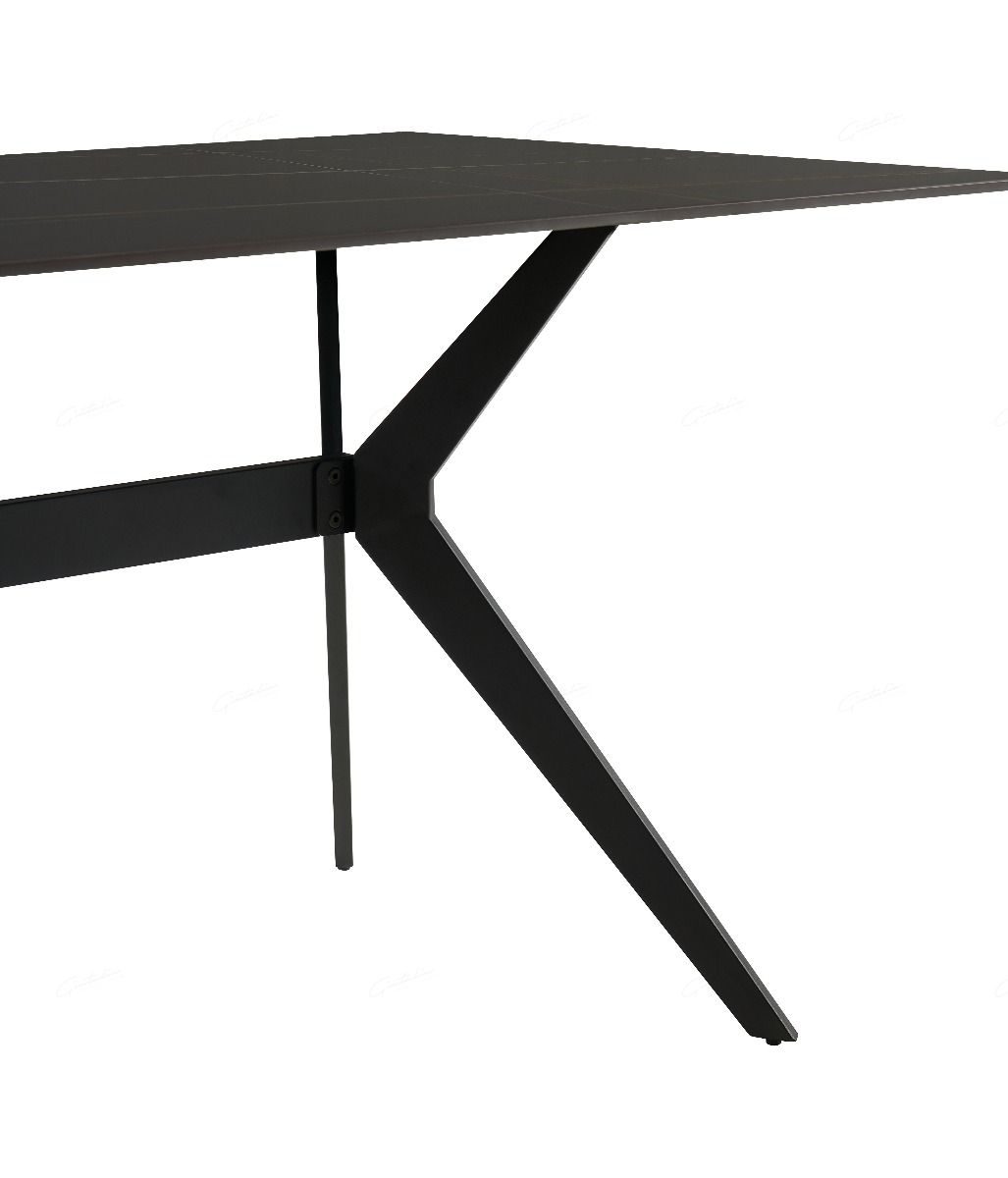 Livia Table Black Sintered Stone