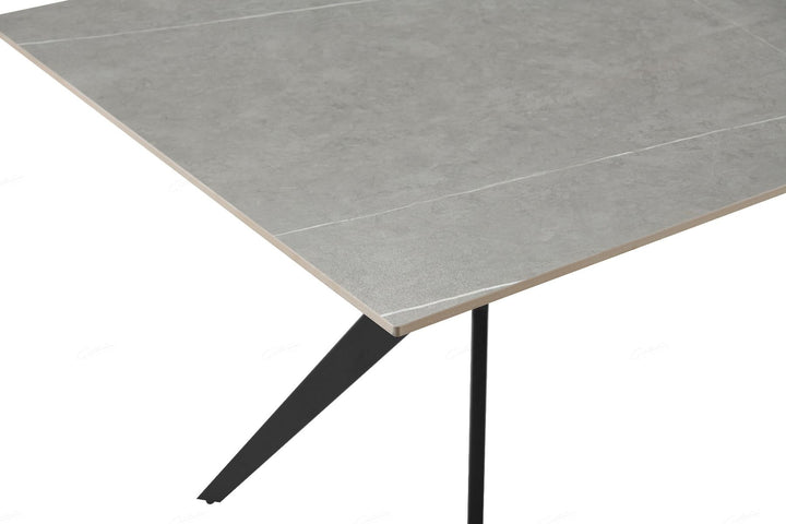 Livia Table Grey Sintered Stone