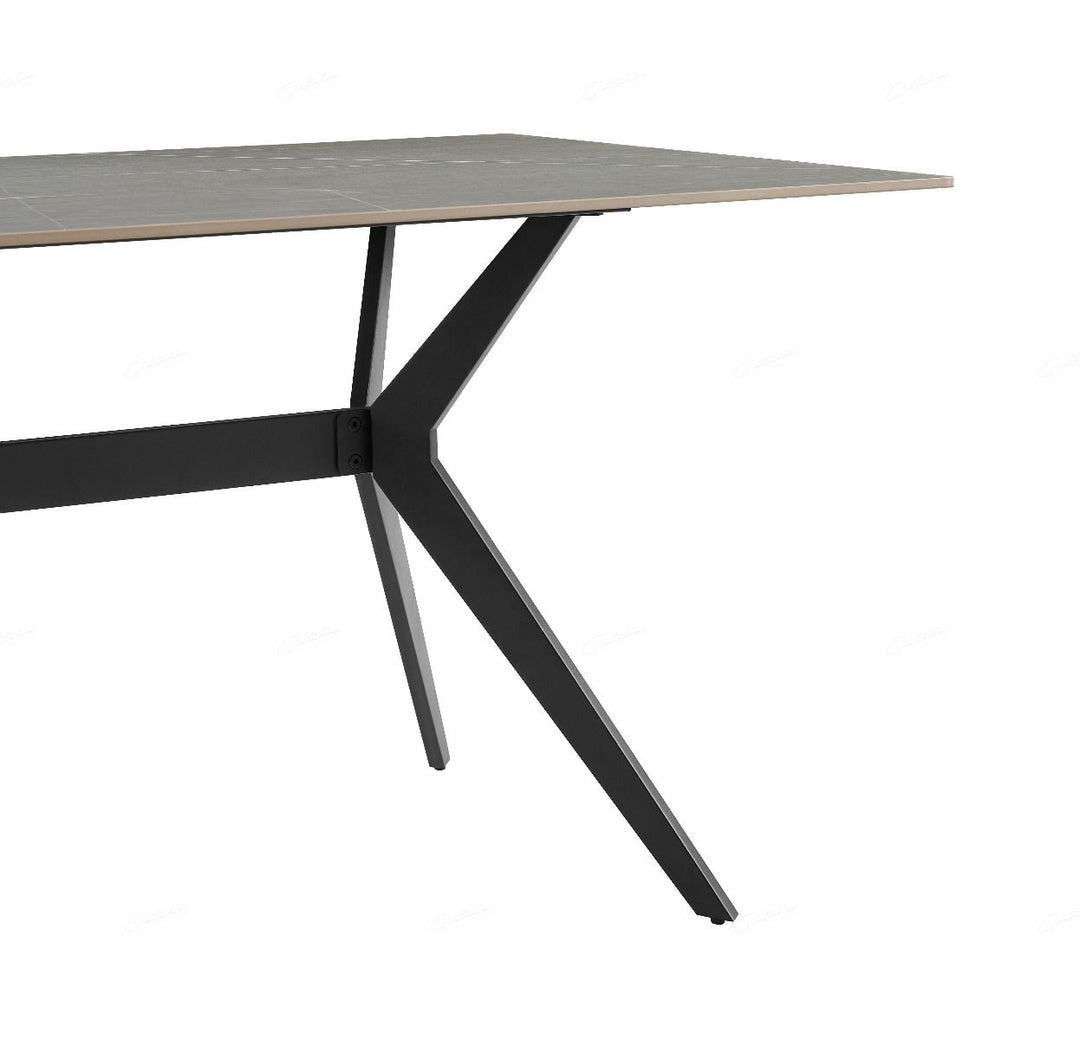 Livia Table Grey Sintered Stone