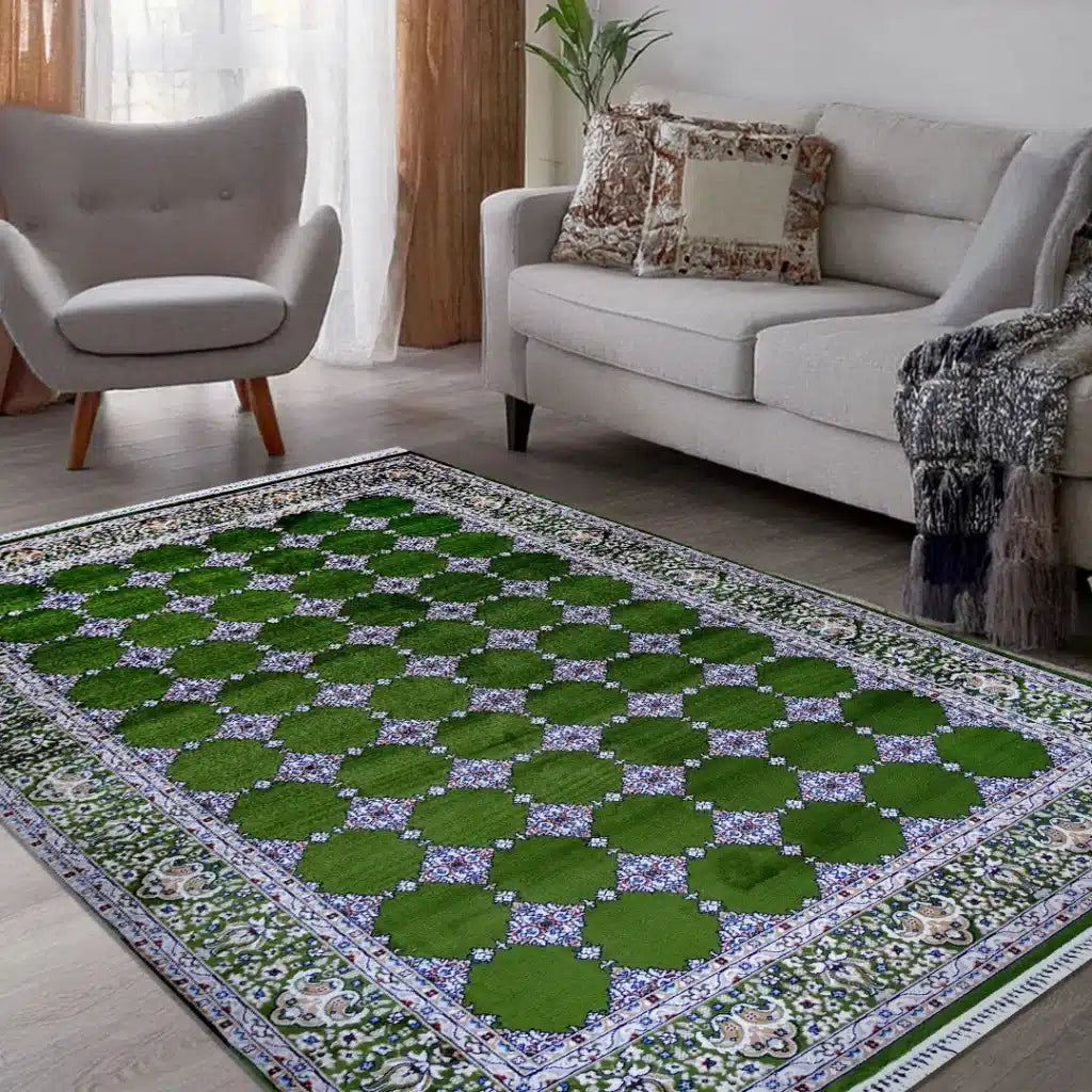 Bukhara Green Elegance Rug