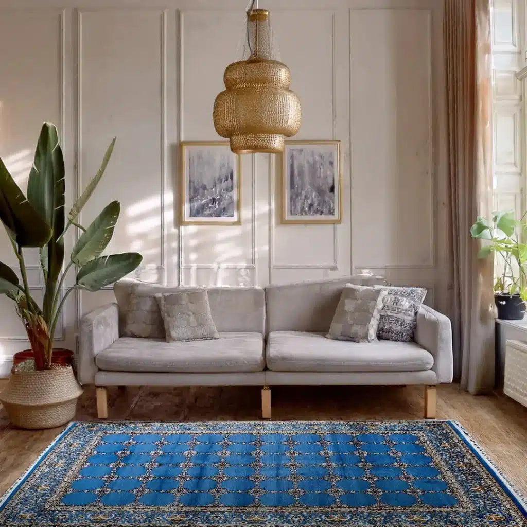Bukhara Blue Elegance Rug
