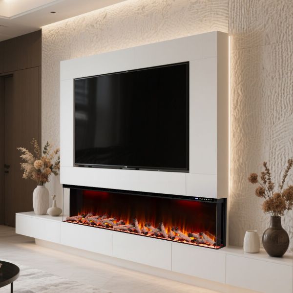 Maison 3 Sided Glass -80' - Black
