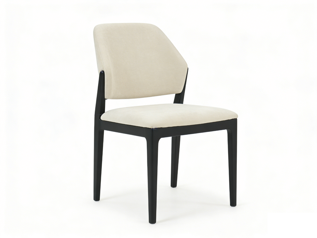 Mira Chair - Black & Cream
