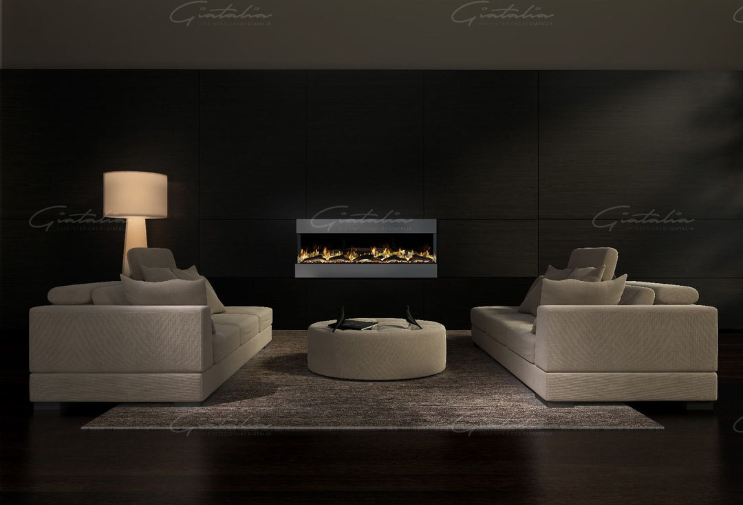 Mirage Mantel Fire - 42'' - Grey