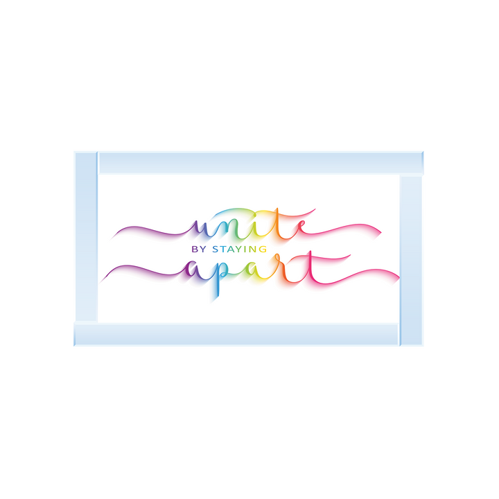 Unite by staying apart
