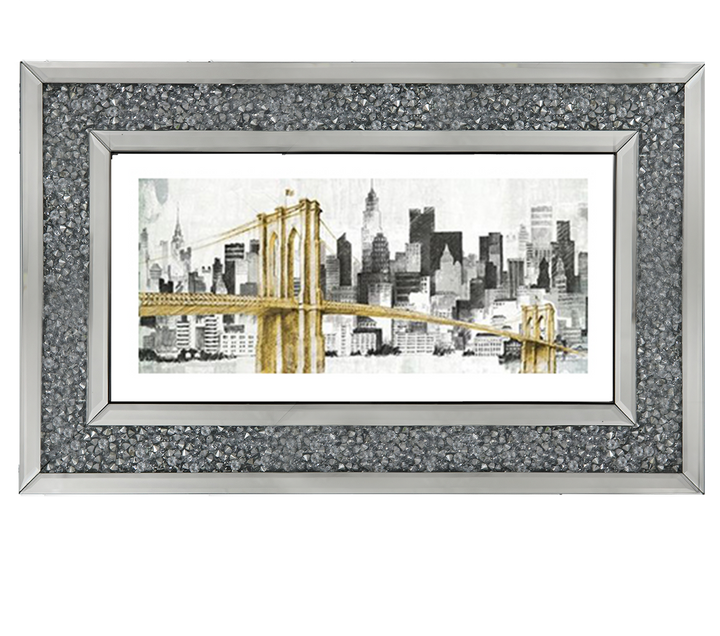 AB055 Brooklyn Bridge abstract
