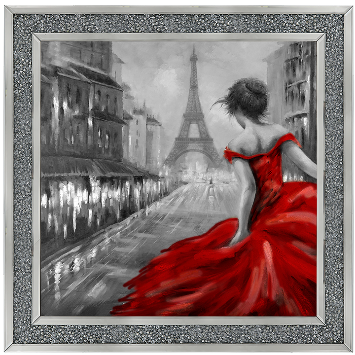 FG144 RED PROM DRESS