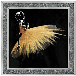 FG071 Golden Dress Puff Mate