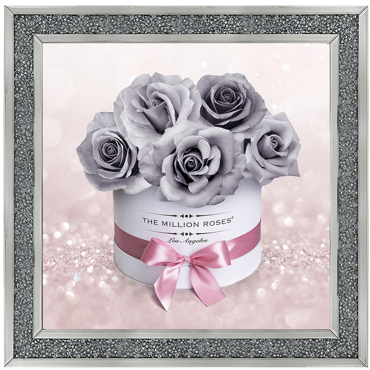 FL084 Grey Flower Box