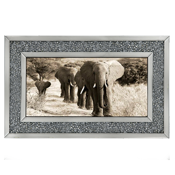 Herd of African Elephants- Kenya