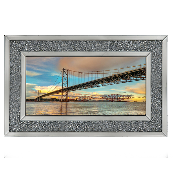 CY017 Forth Road Bridge at dusk