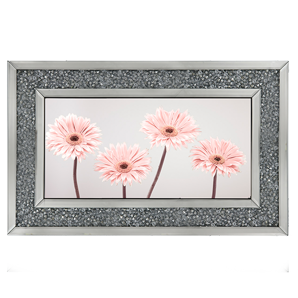 Set of 4 Gerberas nude pink