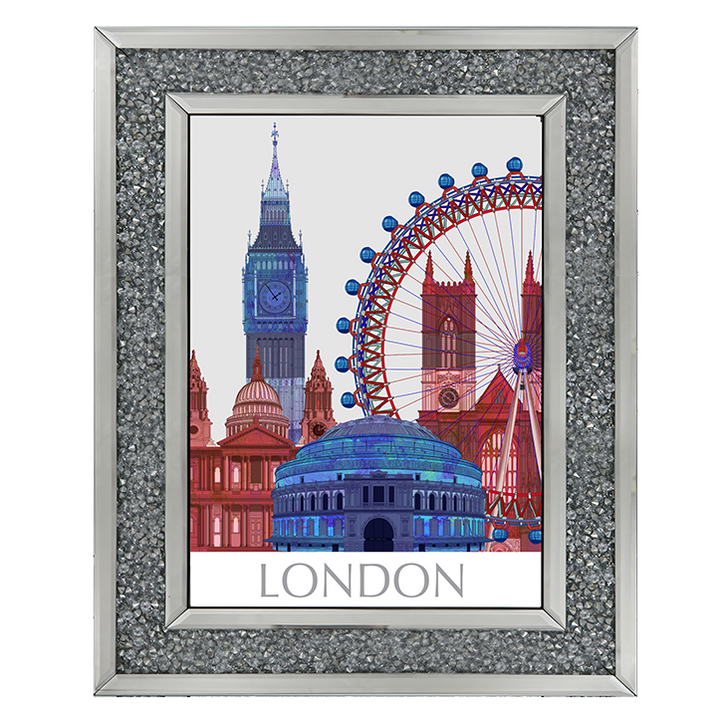 CY049 London Landmarks , Red Blue